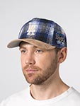 Бейсболка MITCHELL NESS арт. HP16221-LADBLUE Los Angeles Dodgers MLB (синий / бежевый)